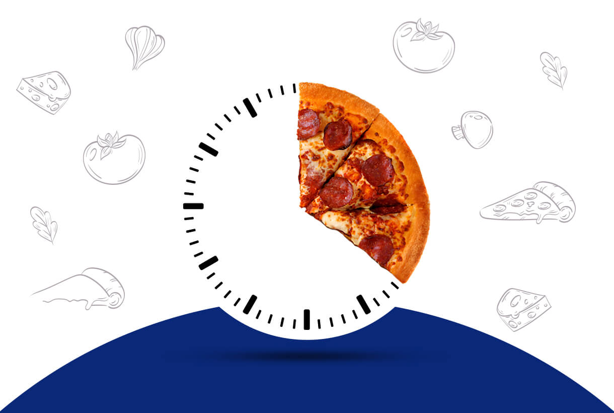 دما و زمان پخت پیتزا در فر اجاق گاز آرویک